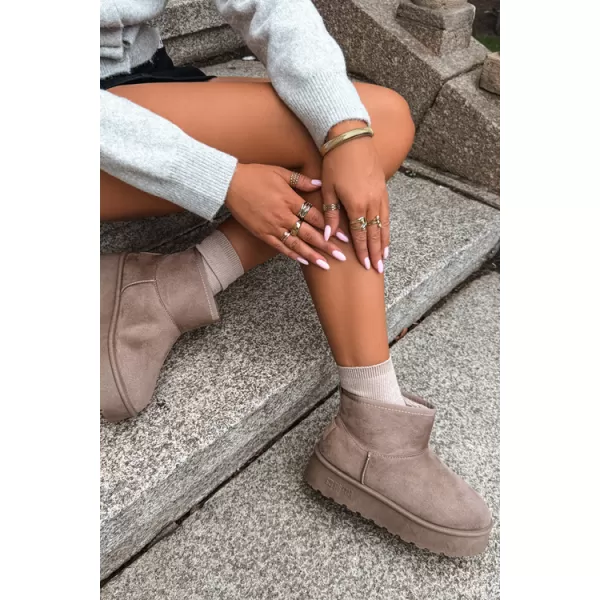  Ženski snjegovići BIG STAR SHOES UU274224 BEŽ 