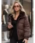 Ženska jakna DSTREET TY6006 SMEĐA