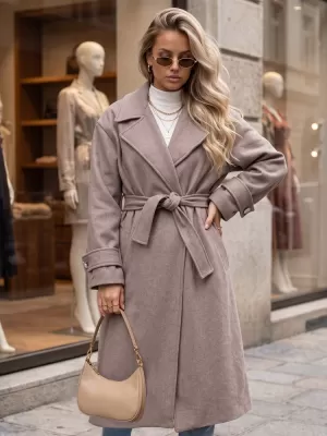 Ženski kaput DSTREET NY0810 FANGO