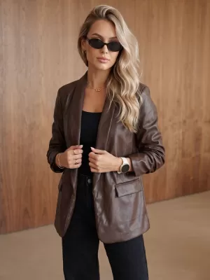 Ženska jakna DSTREET PY0165 SMEĐA