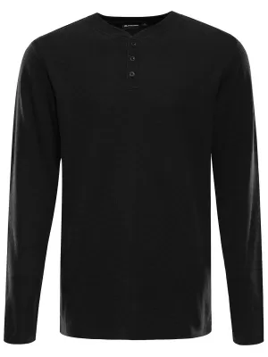 Muška majica kratkih rukava ALPINE PRO THERMAL CRNA