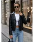 Ženska jakna DSTREET TY5730 CRNA