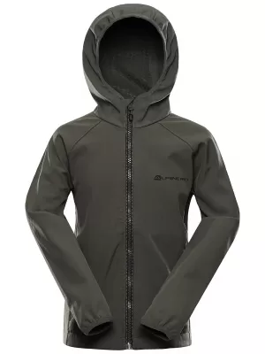 Dječja softshell jakna ALPINE PRO HOORO 2 KUHANI BOSILJAK