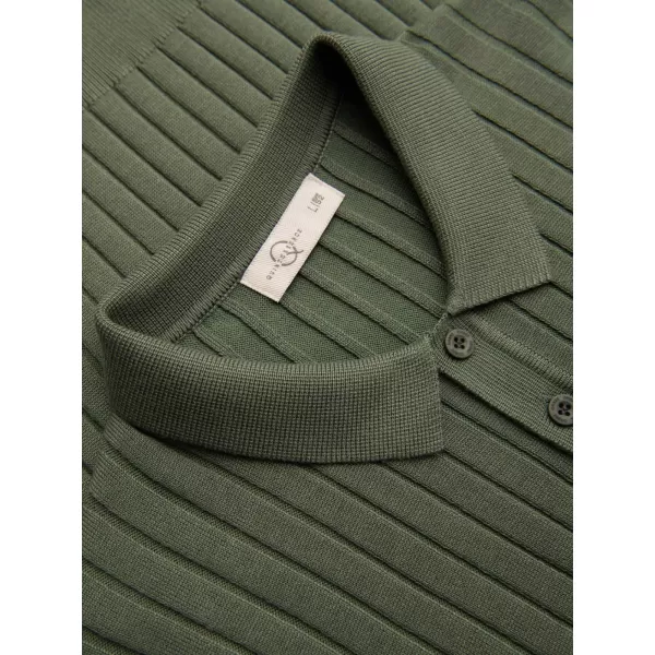  Muška polo majica OMBRE OM-POSS-0180 MASLINA 