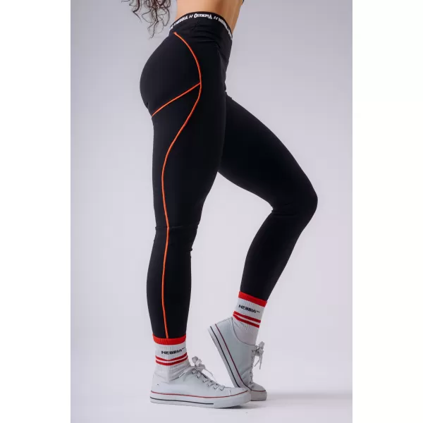  Ženske tajice NEBBIA OLYMPIA HIGH-WAIST 935 CRNA 