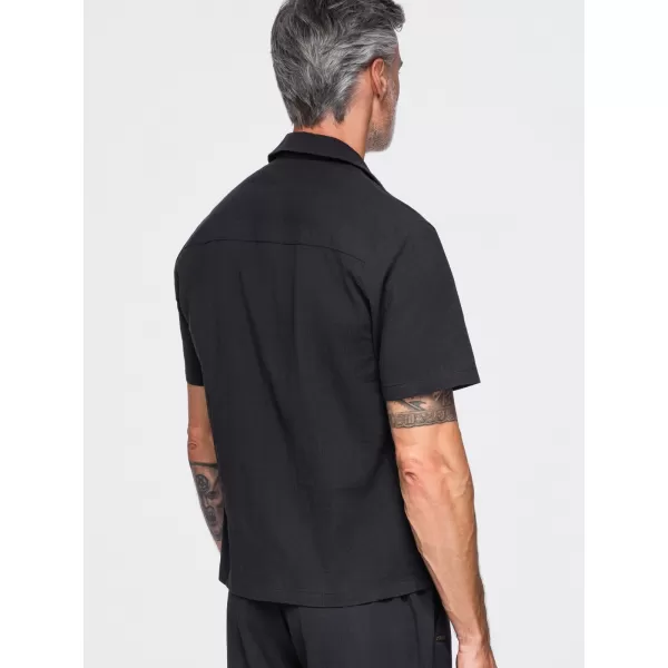  Muška košulja OMBRE OM-SHSS-0221 CRNA 