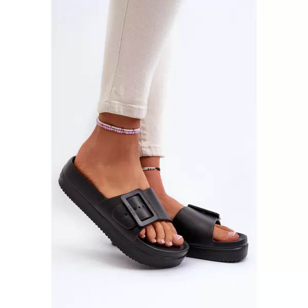  Ženske papuče BIG STAR SHOES NN274A662 CRNA 