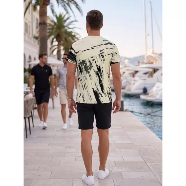 Muška premium funkcionalna majica ALTISPORT VOJ/ALM010TR01 SLONOVAČA/CRNA 