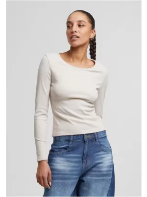 Ženska majica kratkih rukava URBAN CLASSICS TB7786 OBLAK