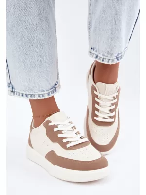 Ženske tenisice BIG STAR SHOES UU274275 BIJELO/BEŽ