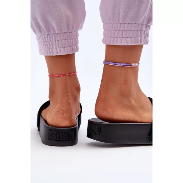  Ženske papuče BIG STAR SHOES NN274A670 CRNA 