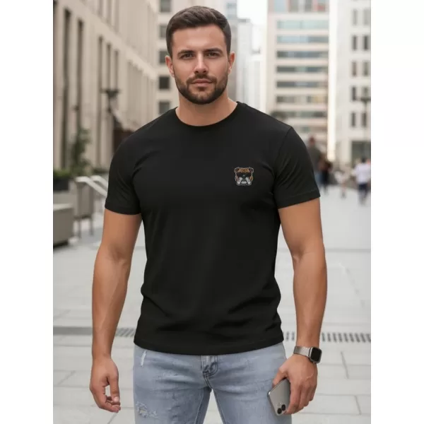  Muška majica kratkih rukava DSTREET NX0125R-BK CRNA 