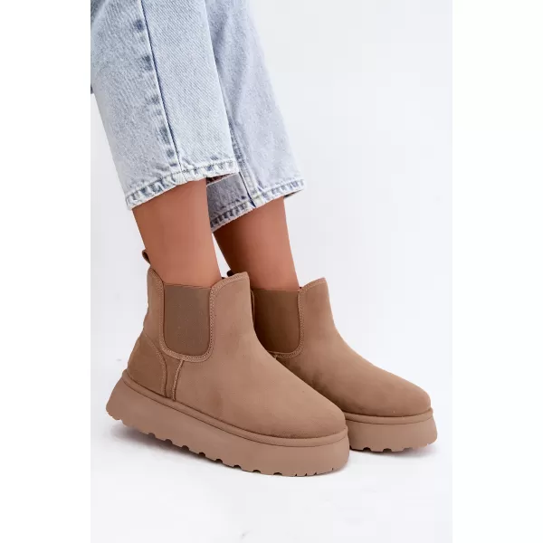  Ženski snjegovići BIG STAR SHOES UU274173 BEŽ 