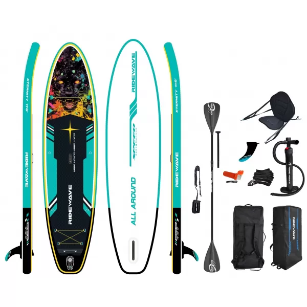  Daska za veslanje RIDEWAVE NEBULA PARD 11'6'' COMBO NEODREĐENO 
