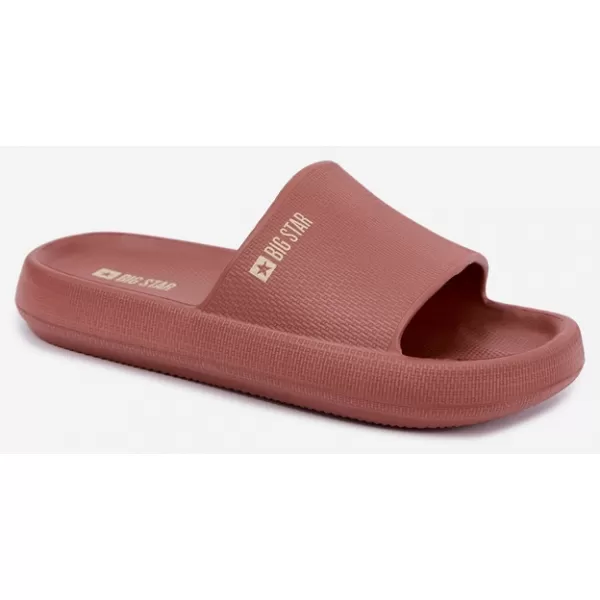  Ženske papuče BIG STAR SHOES UU274088 NIJANSE CRVENE 