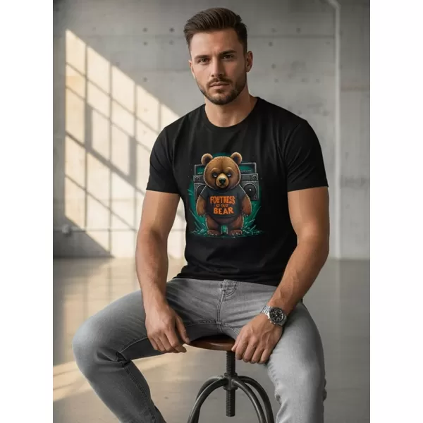  Muška majica kratkih rukava DSTREET NX048R CRNA 