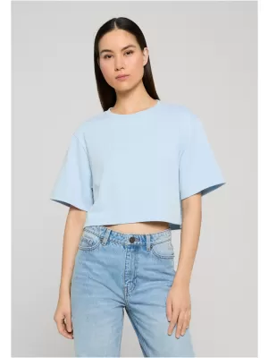 Ženska majica kratkih rukava URBAN CLASSICS TB8288 ZAMRZNUTI PLAVO