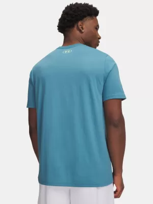 Muška majica kratkih rukava UNDER ARMOUR TEAM ISSUE WORDMARK SS 1329582-466 PLAVA