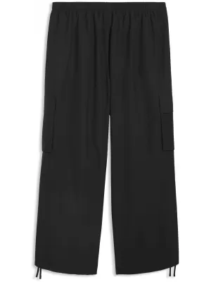 Muške hlače PUMA ESS EXTREME CARGO PANTS WOVEN OP 63676901 PUMA CRNA