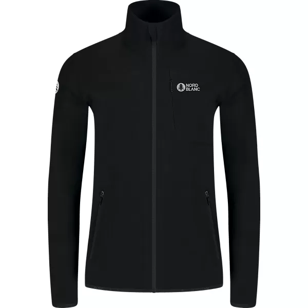  Ženska lagana majica od flisa NORDBLANC MAPLE NBSFL8374 CRNA 