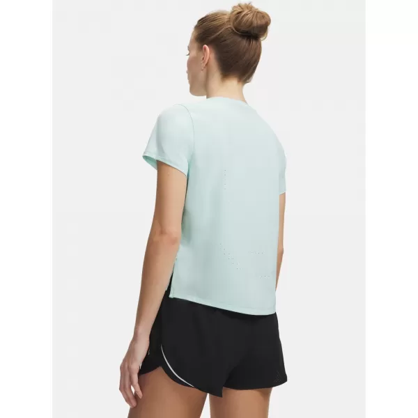  Ženska majica kratkih rukava UNDER ARMOUR VELOCITI PRO SHORTSLEEVE 6009536-703 ZELENA 