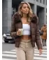 Ženska jakna DSTREET TY5829 SMEĐA
