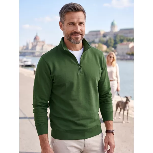  Muški sweatshirt MALFINI SUMMIT 429 TAMNOZELENE BOJE 