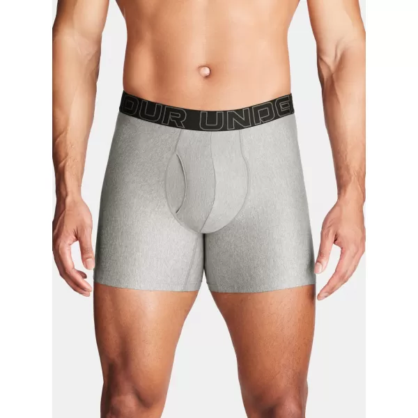  Muške bokserice UNDER ARMOUR M UA PERF TECH 6IN (3KS) 1383878-035 SIVA 