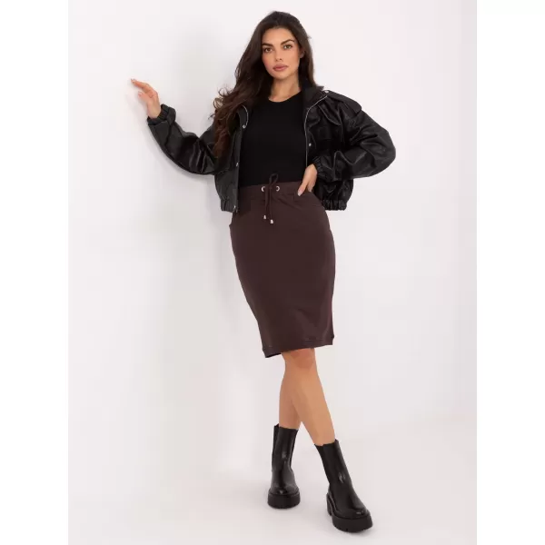  Ženska suknja BASIC FEEL GOOD RV-SD-4793-1.32 TAMNO SMEĐA 
