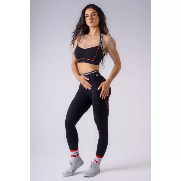  Ženske tajice NEBBIA OLYMPIA HIGH-WAIST 935 CRNA 