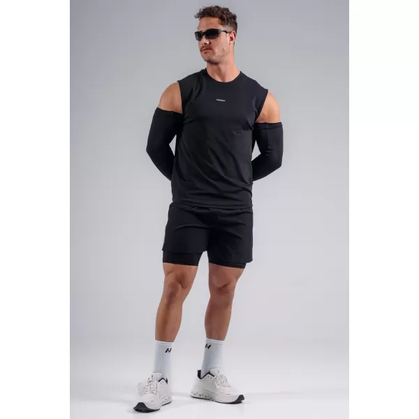  Funkcionalna majica bez rukava NEBBIA PRIMAL 874 CRNA 