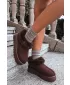 Ženski snjegovići BIG STAR SHOES UU274203 SMEĐE/BEŽ SJENE
