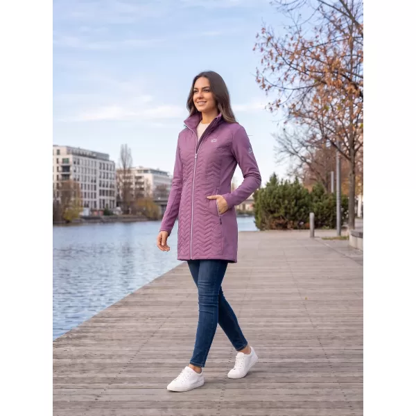  Ženski hibridni kaput ALTISPORT IRYSA LJUBIČASTA 
