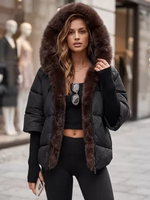 Ženska jakna DSTREET TY5990 CRNA