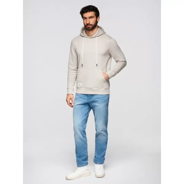  Muški sweatshirt OMBRE OM-SSBN-0270 SVIJETLO BEŽ 