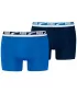 Muške bokserice PUMA MEN EVERYDAY MULTI LOGO BOXER 2P 93832504 PLAVA KOMBINACIJA