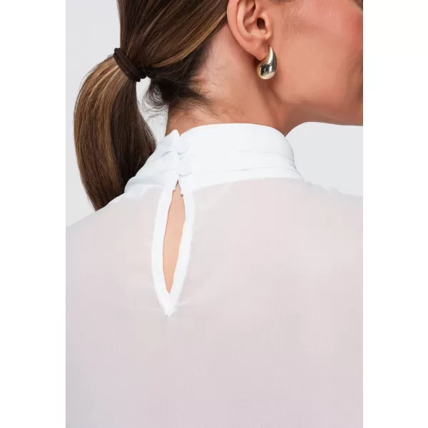  Ženska bluza OMBRE OW-TS-E0085 BIJELA 