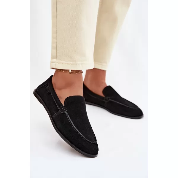  Ženske mokasine BIG STAR SHOES TT274209 CRNA 
