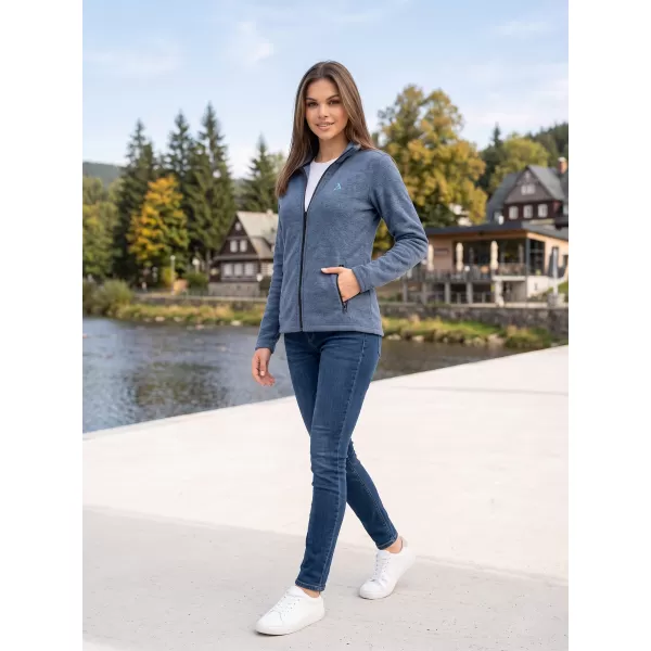  Ženska majica od flisa ALTISPORT ALW002852 ODSJAJI OD TAMNOG TRAPERA 