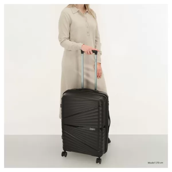  Kofer od školjke BEAGLES TRAVEL M 25138 CRNA 