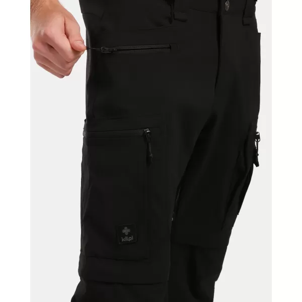  Muške hlače KILPI SURVIVOR-M 1M0403KI CRNA 