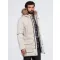 Muška parka OMBRE OM-JALJ-0310 KREMA