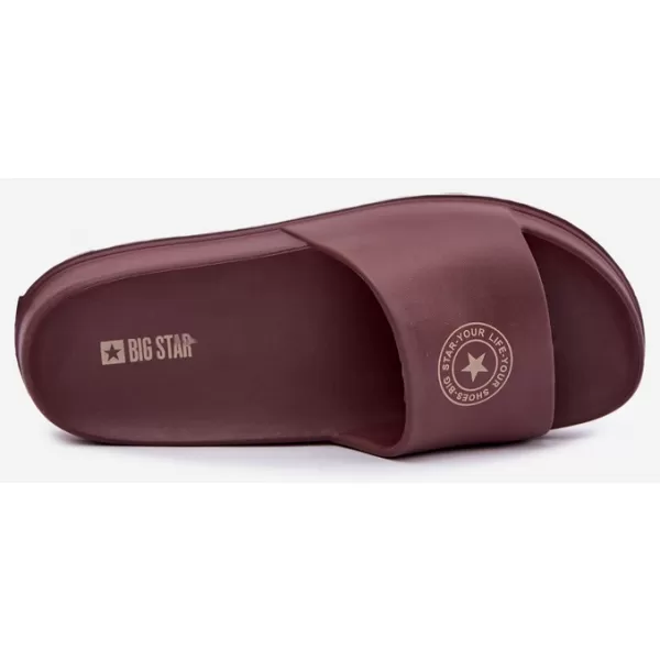  Ženske papuče BIG STAR SHOES UU274075 NIJANSE SMEĐE I BEŽ 