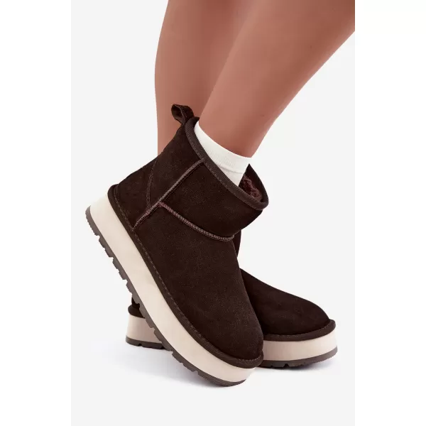  Ženske cipele BIG STAR SHOES UU274693 SMEĐA/BEŽ 