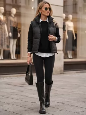 Ženski prsluk DSTREET TY5970 CRNA