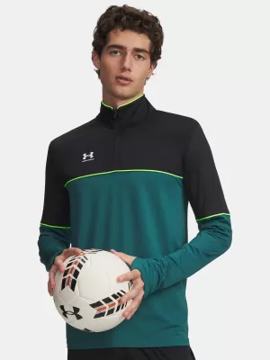 Muški sweatshirt UNDER ARMOUR M CHALLENGER TRAINING QZ 6004043-338 ZELENA