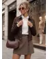 Ženska jakna DSTREET TY5881 SMEĐA
