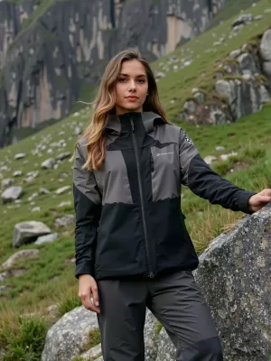 Ženska vanjska jakna ALPINE PRO TEMUNA CRNA