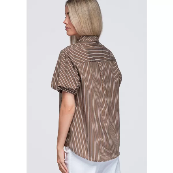  Ženska košulja OMBRE OW-SH-E0067 SMEĐA 