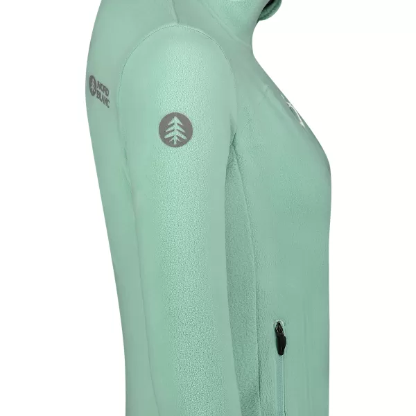  Ženska lagana majica od flisa NORDBLANC MAPLE NBSFL8374 ZELENA 